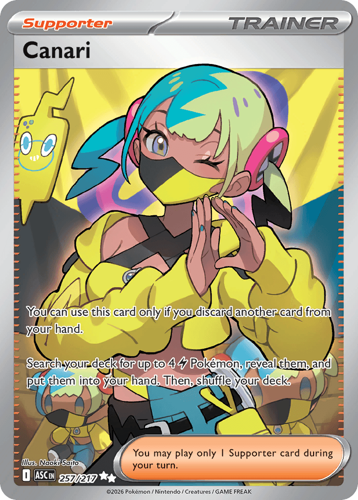 Canari 2026 Mega Mega Evolution: Ascended Heroes