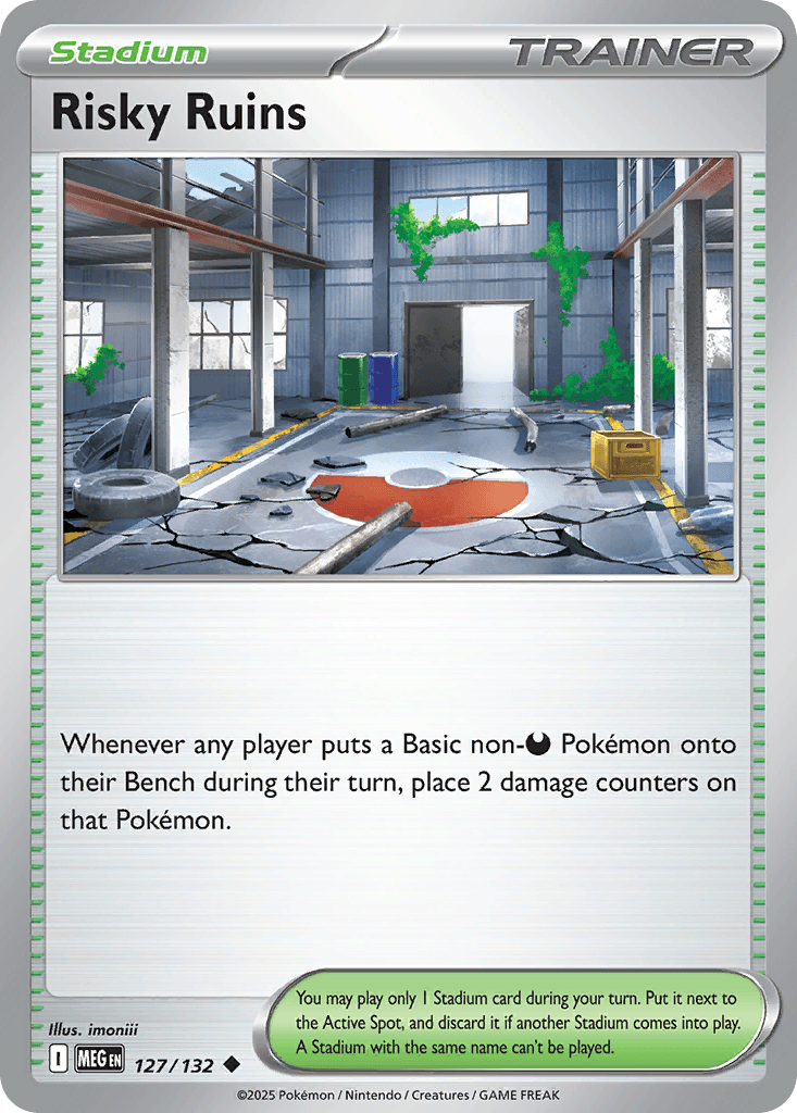 Risky Ruins 2025 Pokemon Mega Evolution
