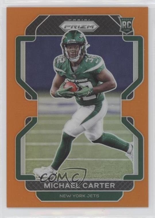 Michael Carter trading card