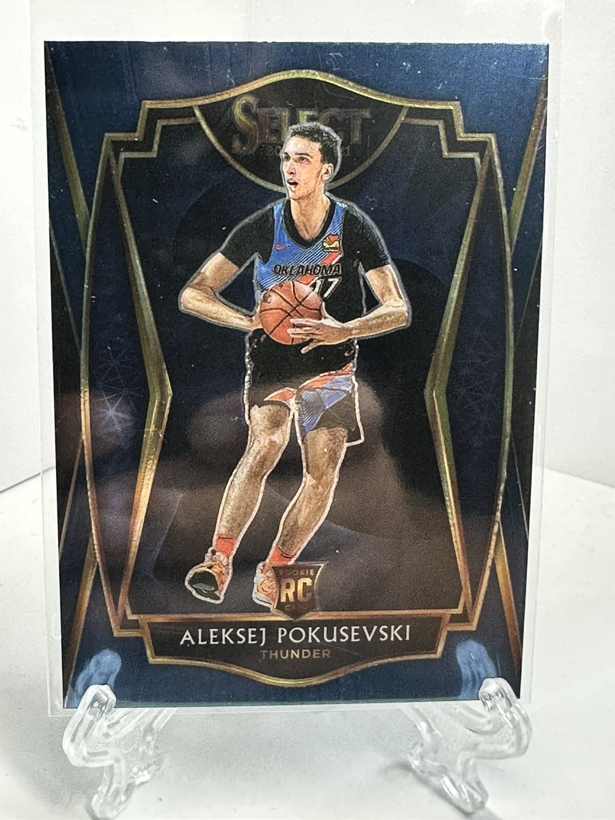 Aleksej Pokusevski trading card