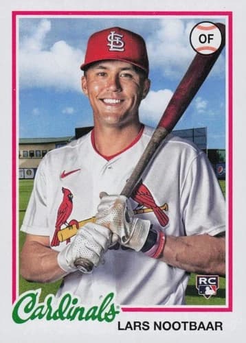 Lars Nootbaar 2022 topps Topps Archives