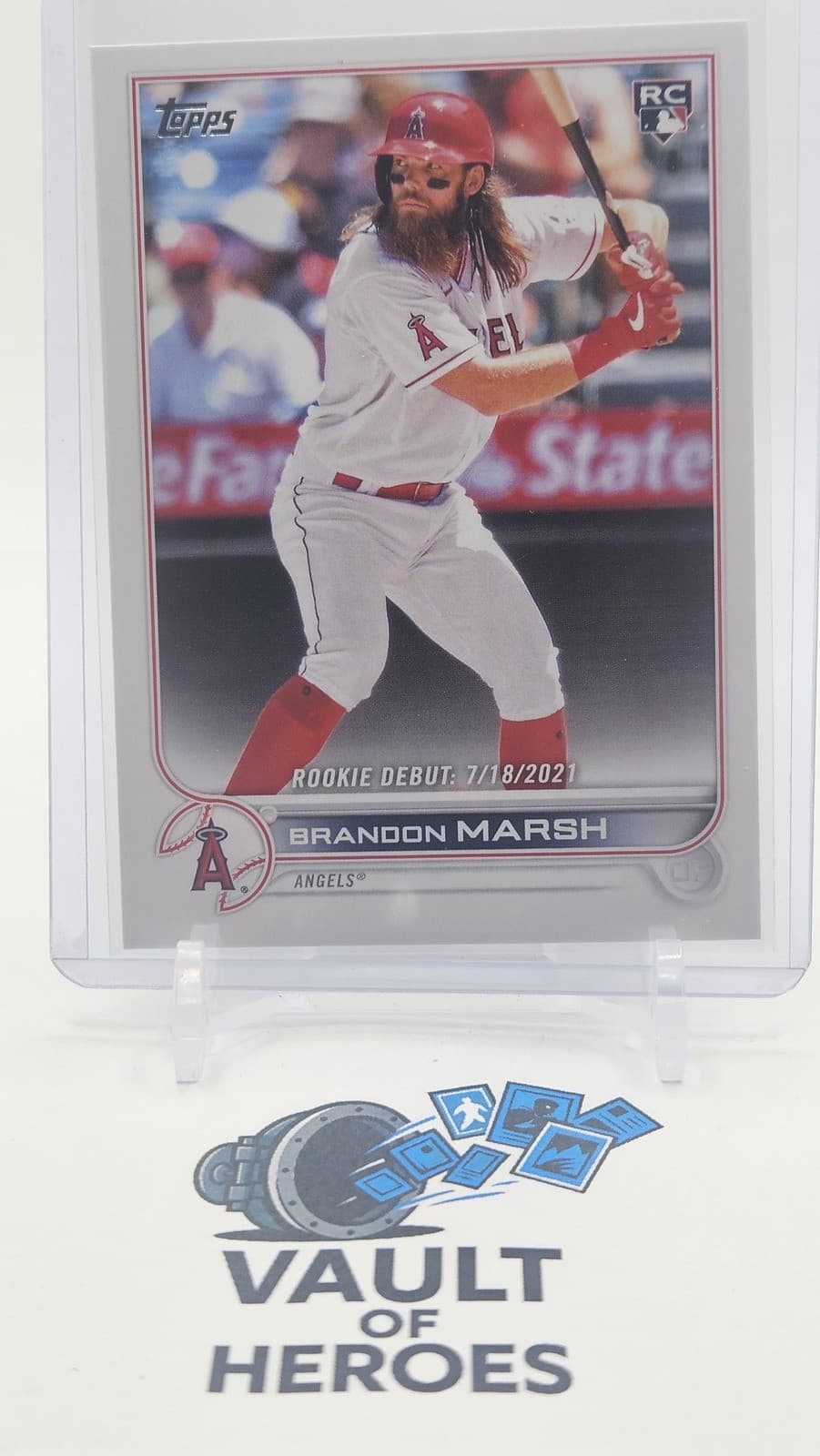 Brandon Marsh trading card