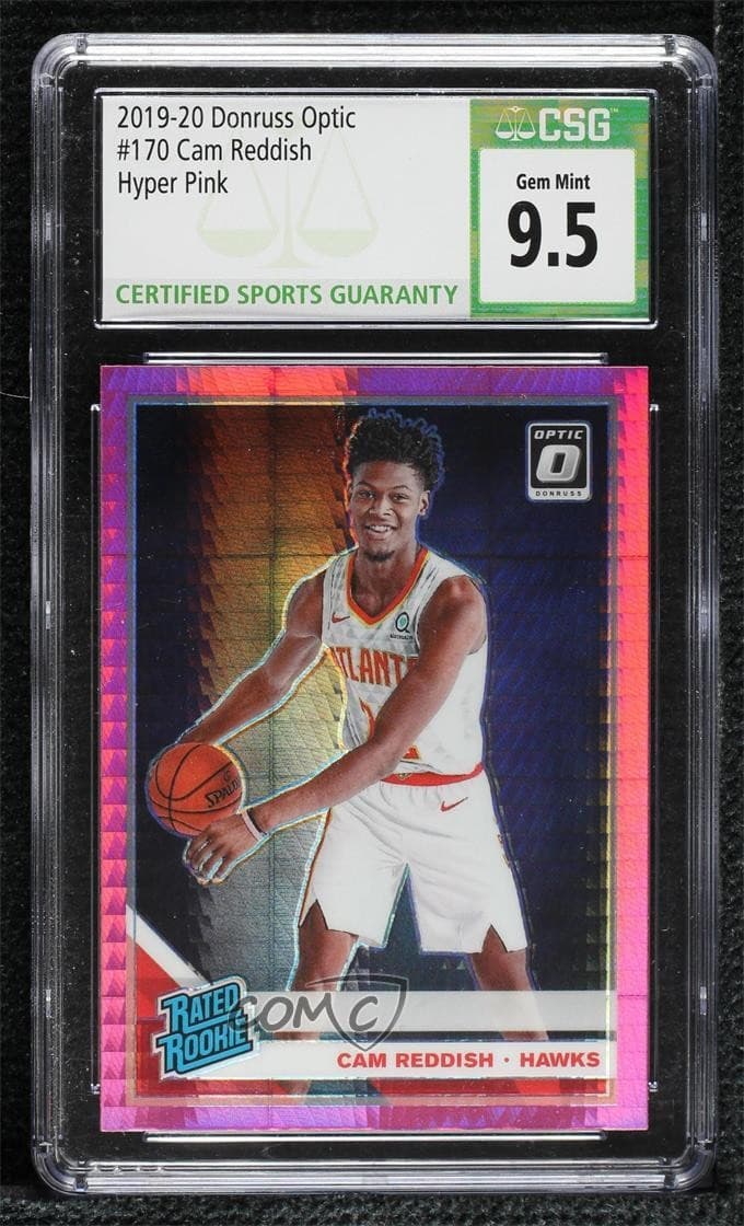 Cam Reddish trading card