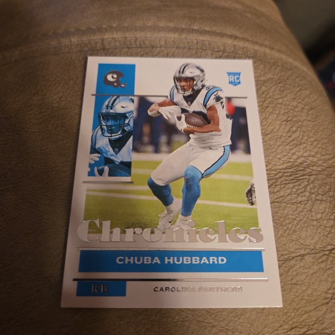 Chuba Hubbard 2021 panini Panini Chronicles
