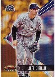 Jeff Cirillo 2001 bowman Bowman's Best