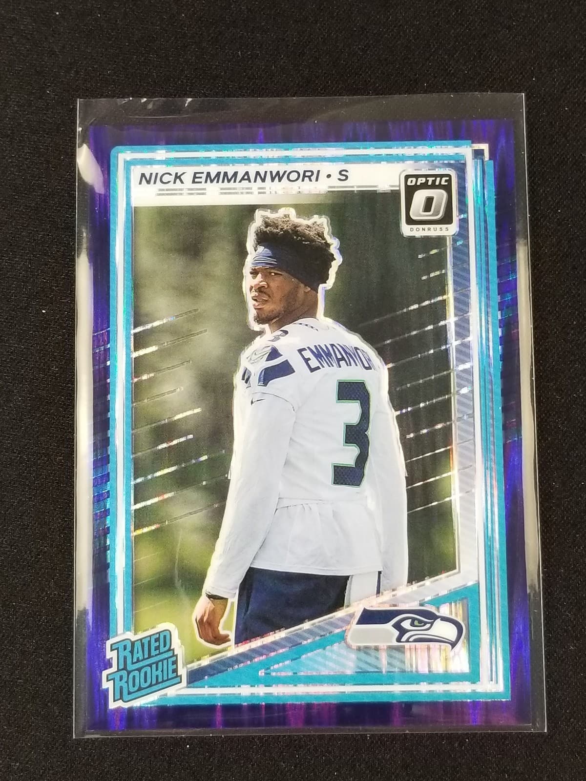 Nick Emmanwori trading card