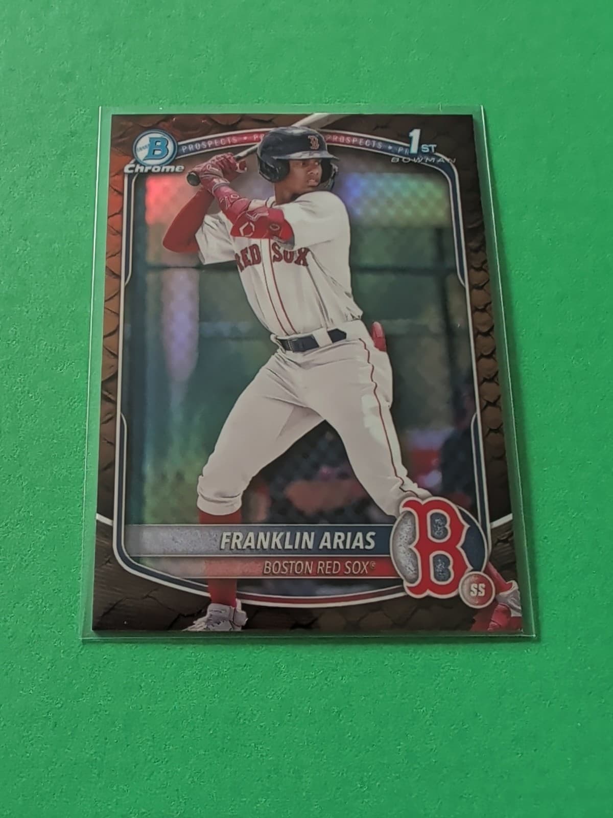 Franklin Arias trading card
