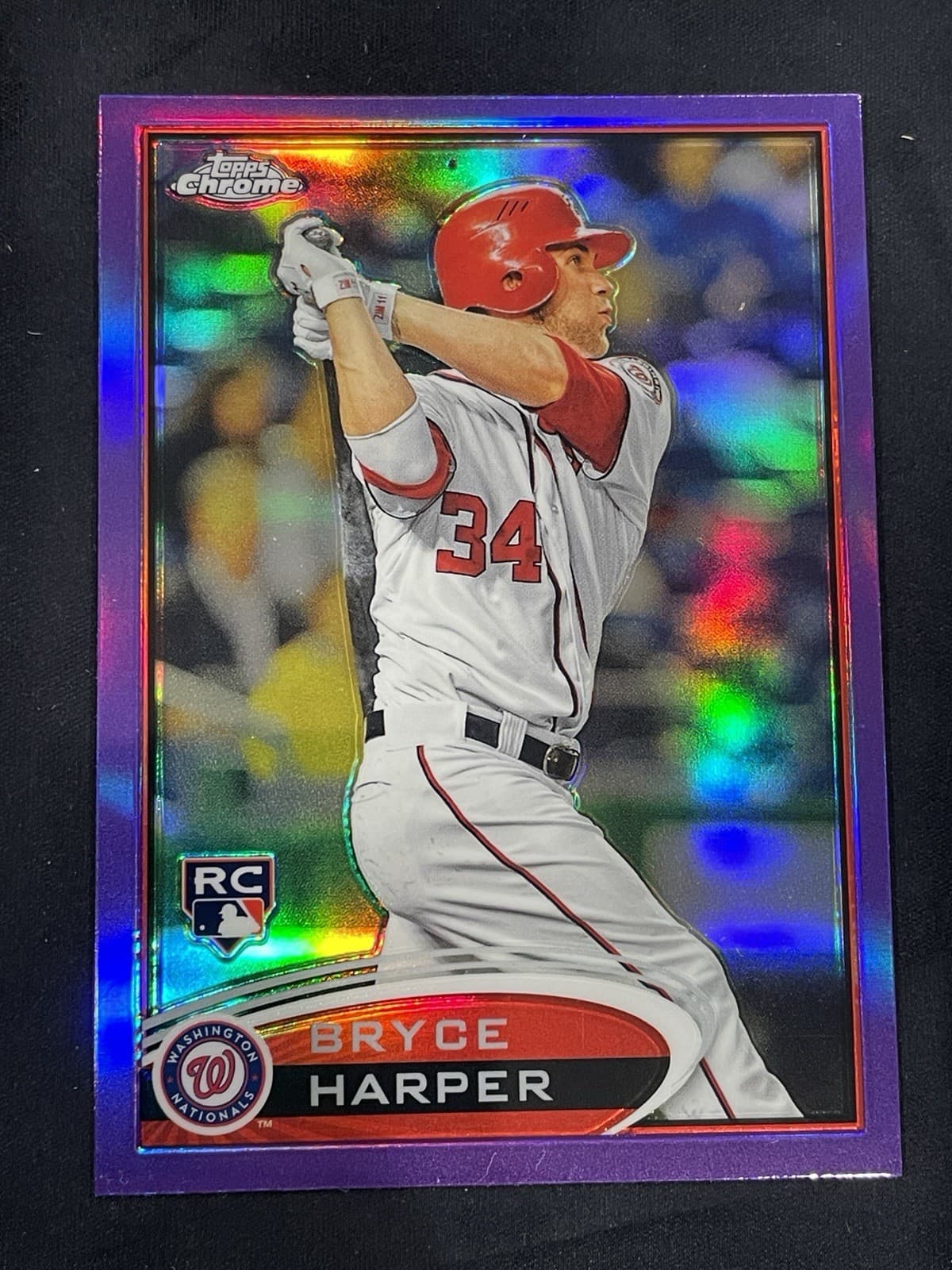 Bryce Harper trading card