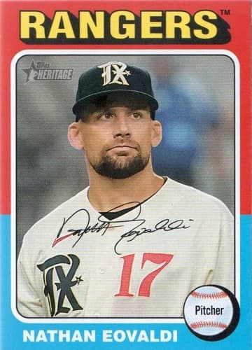 Nathan Eovaldi 2024 topps Topps Heritage