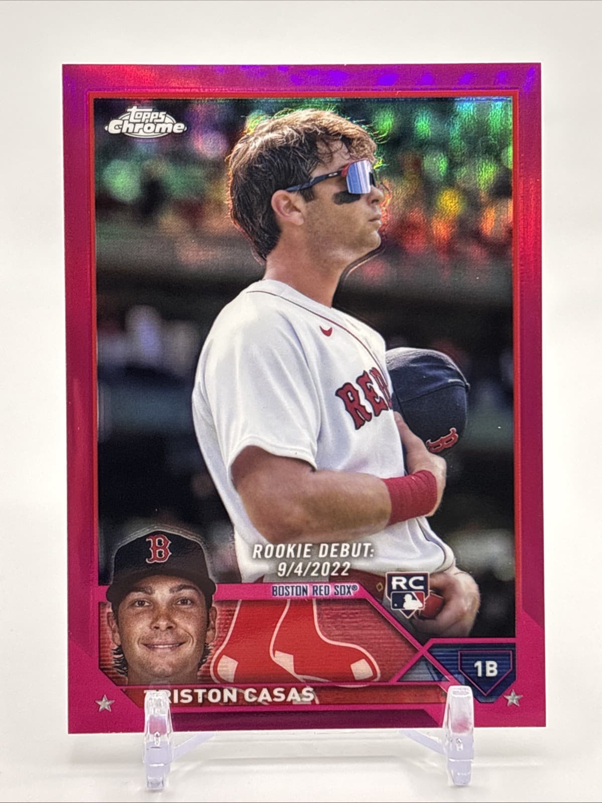 Triston Casas trading card
