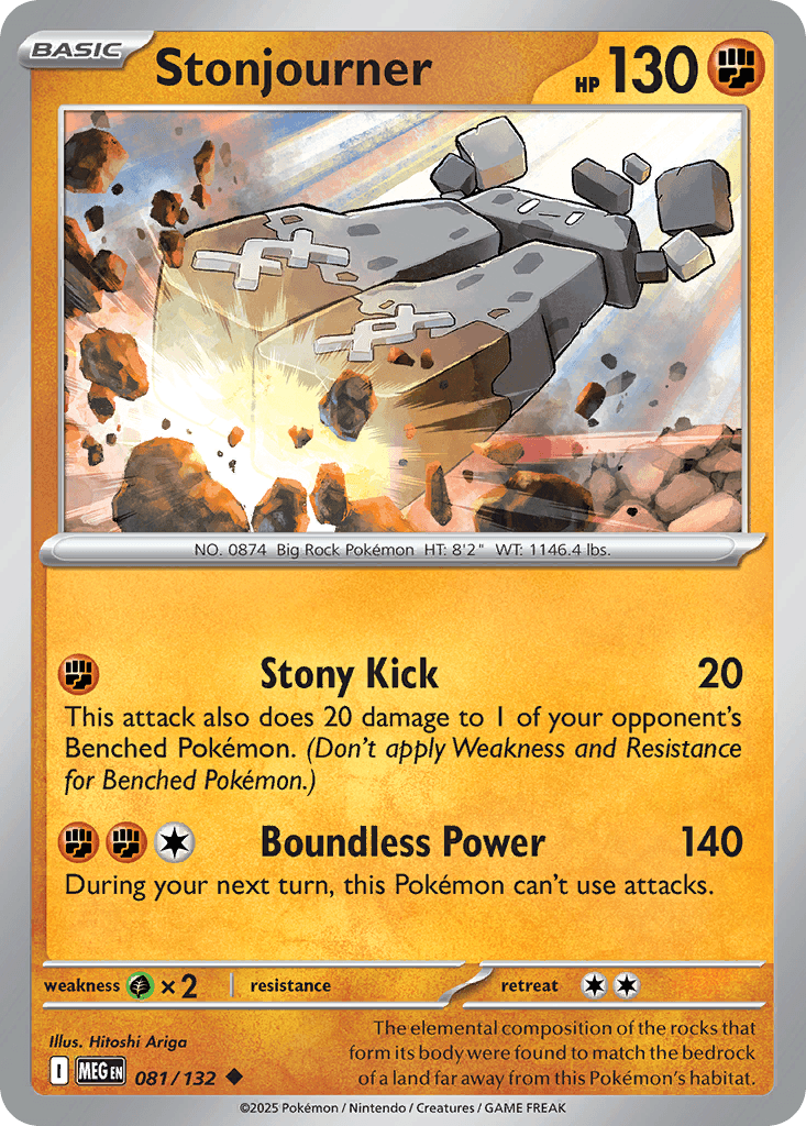 Stonjourner 2025 Pokemon