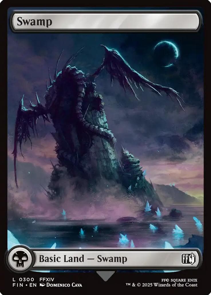 Swamp trading card