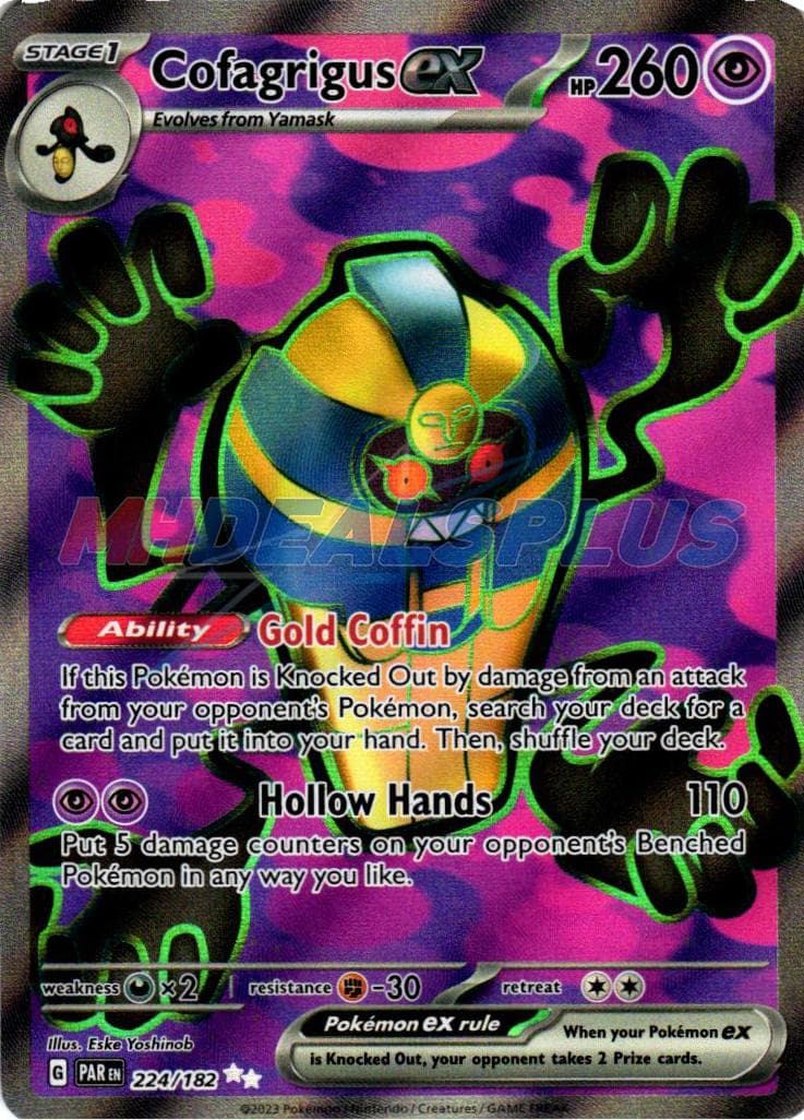 Cofagrigus ex trading card