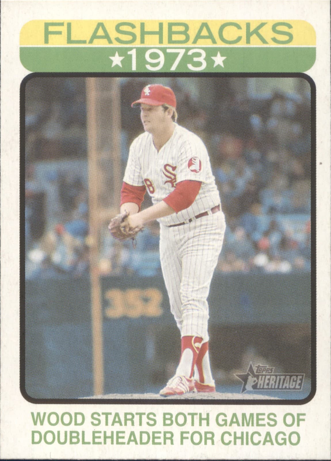 Wilbur Wood trading card