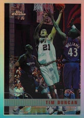 Tim Duncan trading card