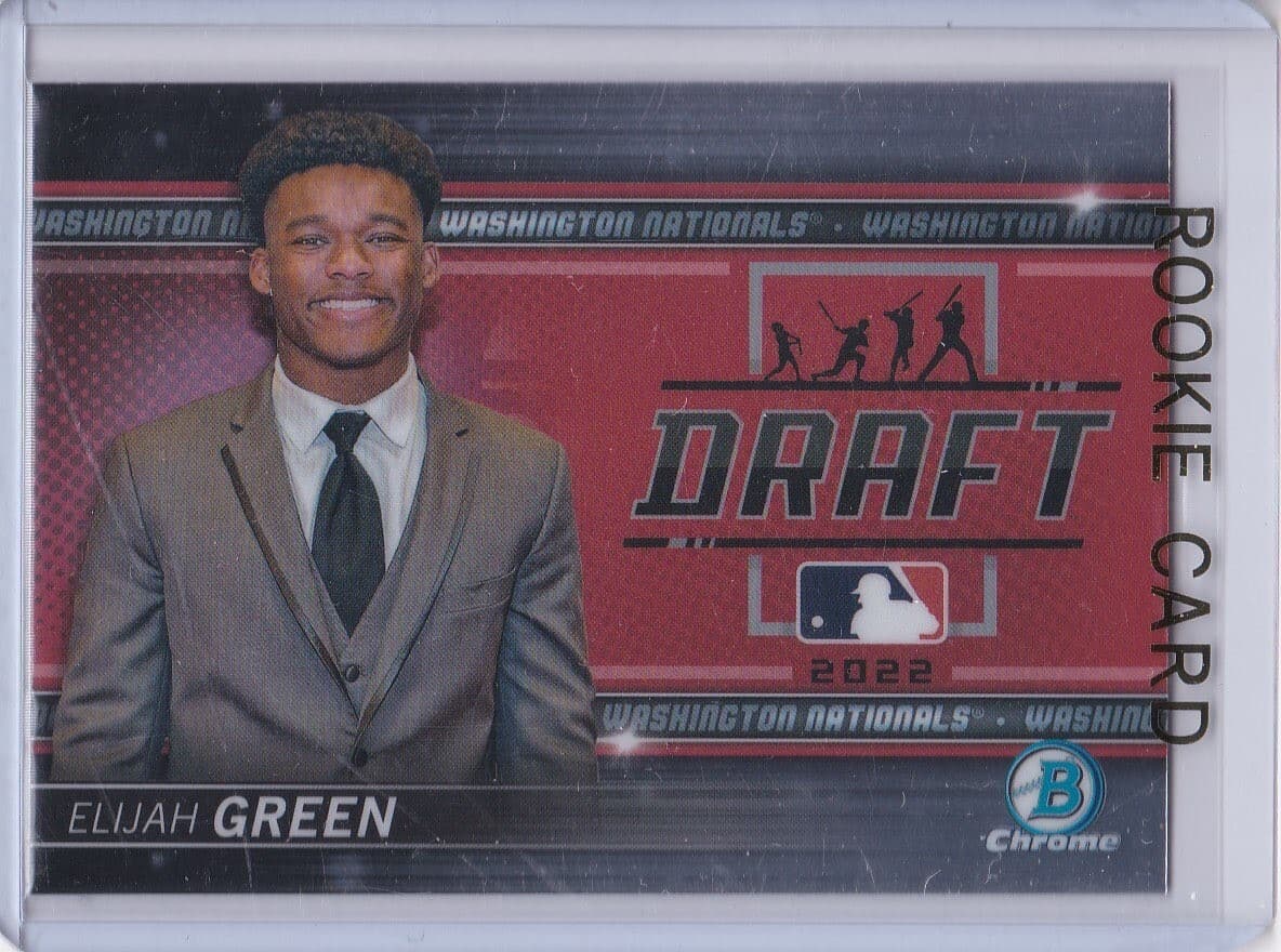 Elijah Green trading card