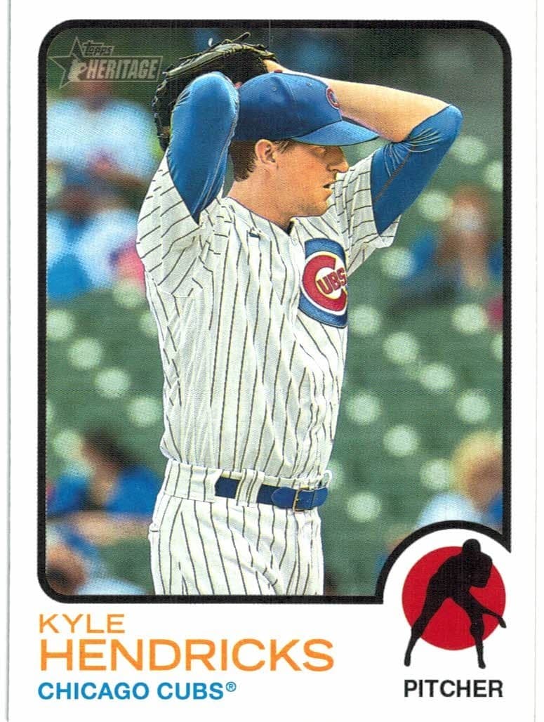 Kyle Hendricks trading card