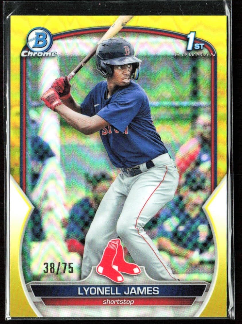 Lyonell James trading card