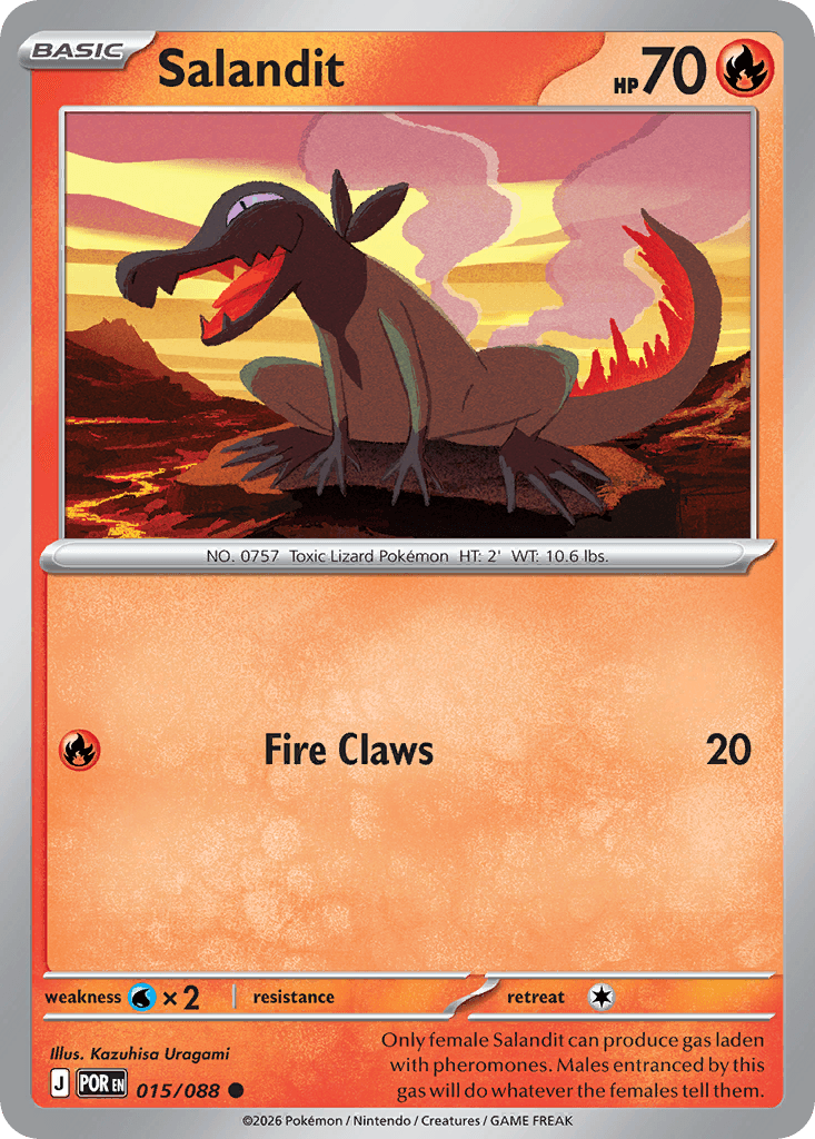 Salandit 2026 Pokemon Perfect Order