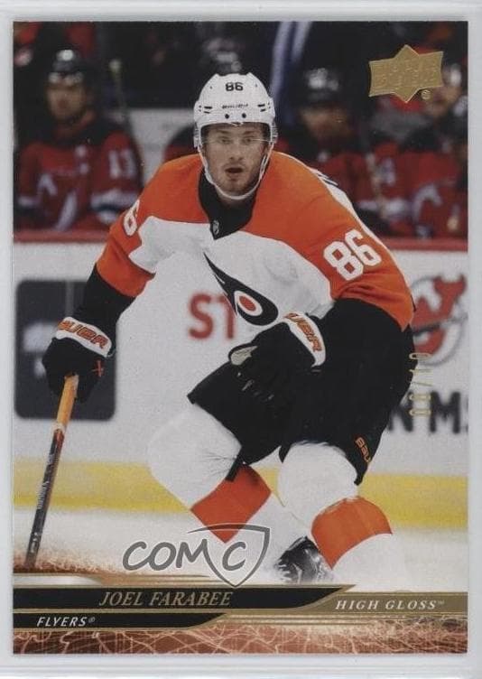 Joel Farabee trading card
