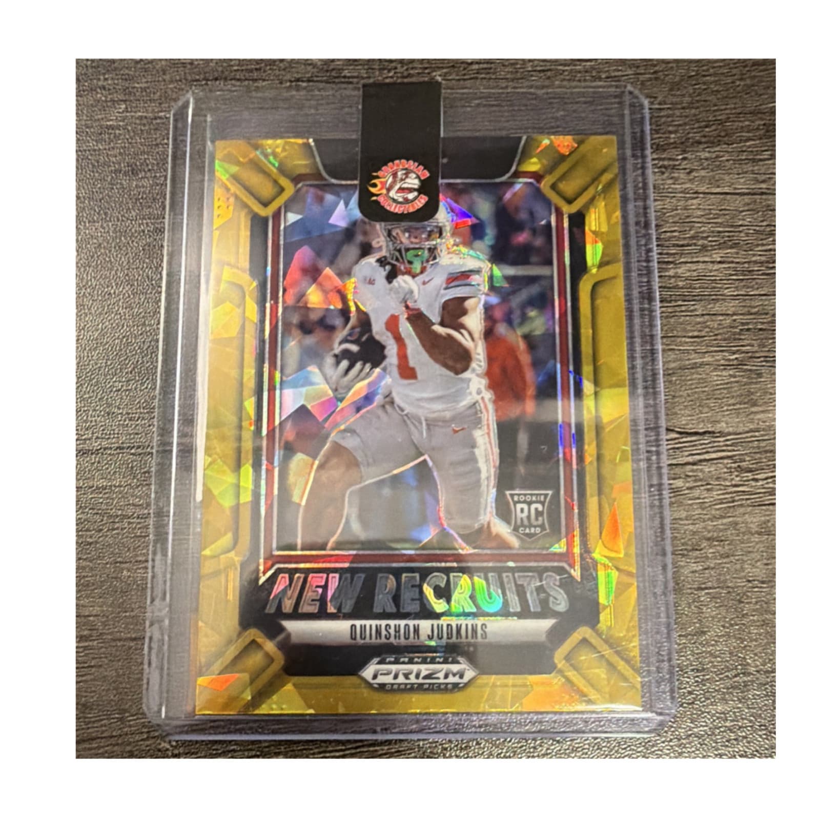 Quinshon Judkins trading card