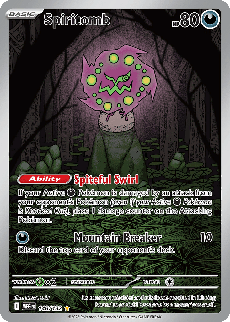 Spiritomb trading card