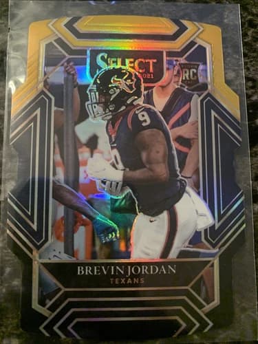 Brevin Jordan trading card