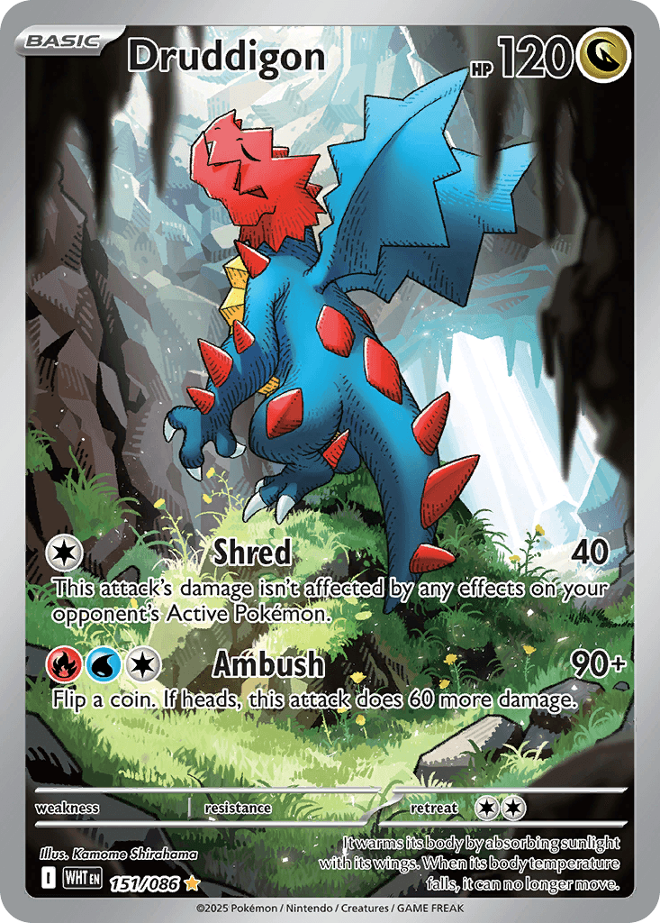 Druddigon trading card