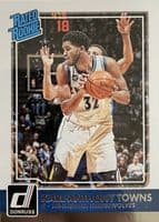 Karl-Anthony Towns 2018 panini Donruss Optic