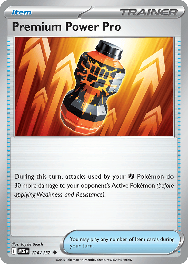 Premium Power Pro 2025 Pokemon Mega Evolution