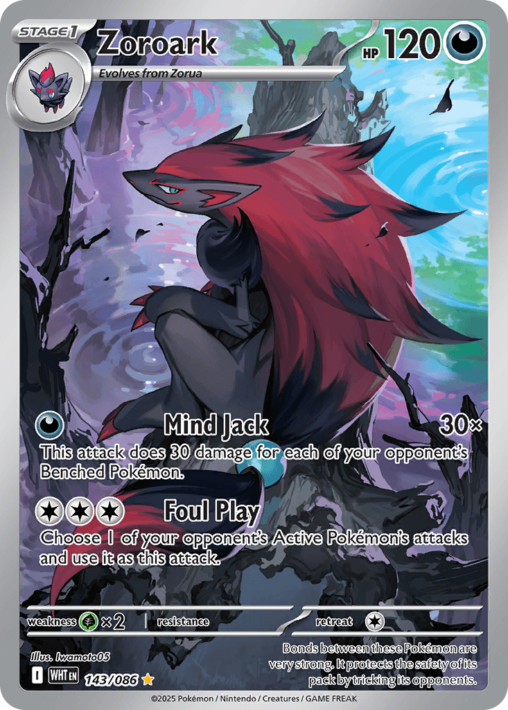Zoroark trading card