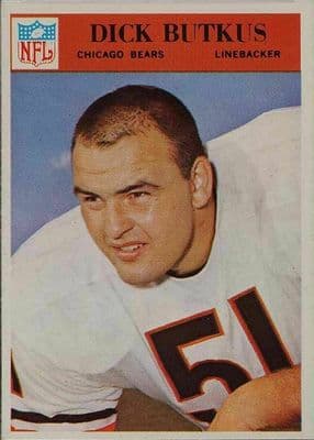Dick Butkus trading card
