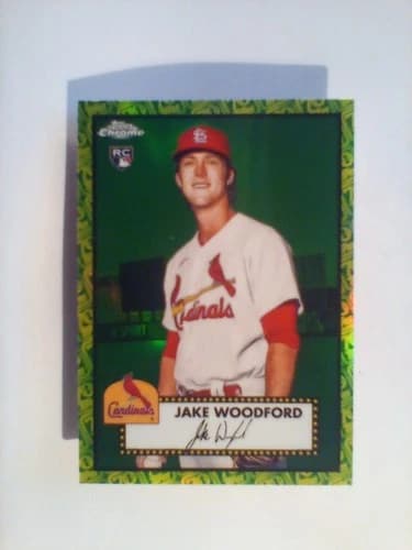 Jake Woodford trading card