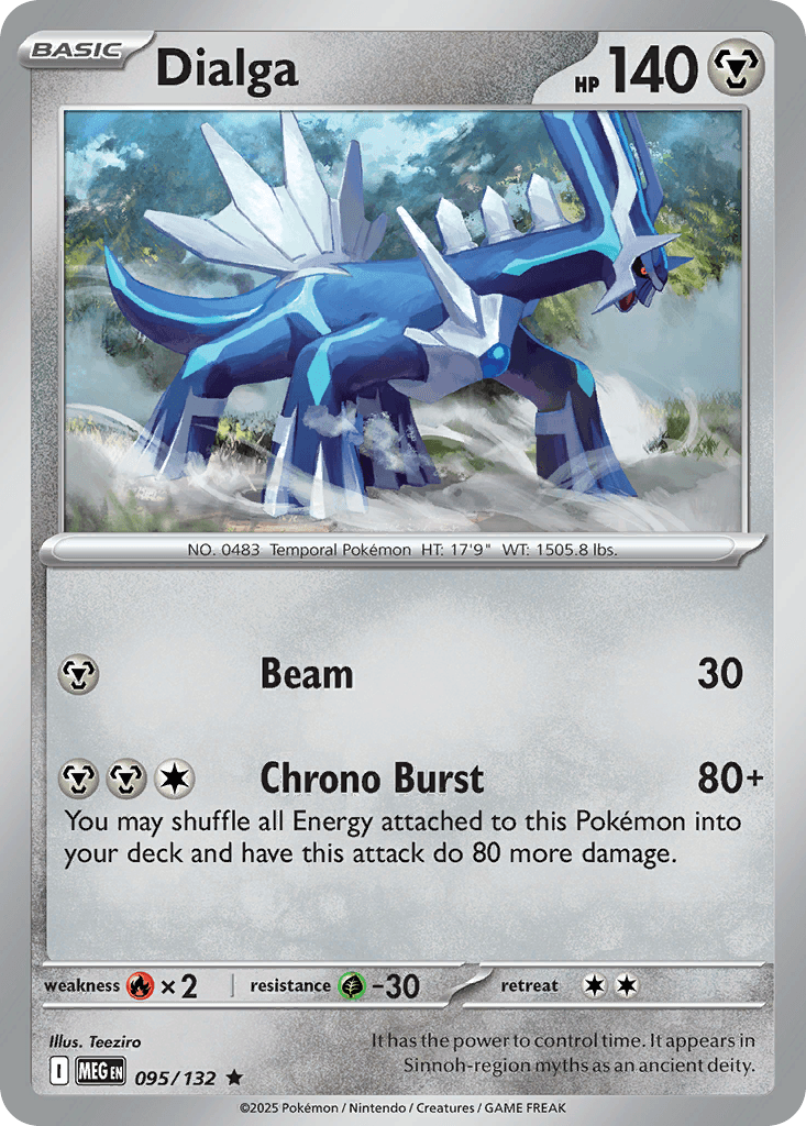 Dialga trading card