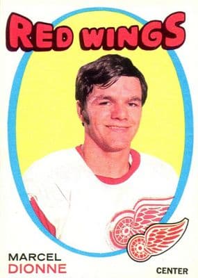 Marcel Dionne trading card