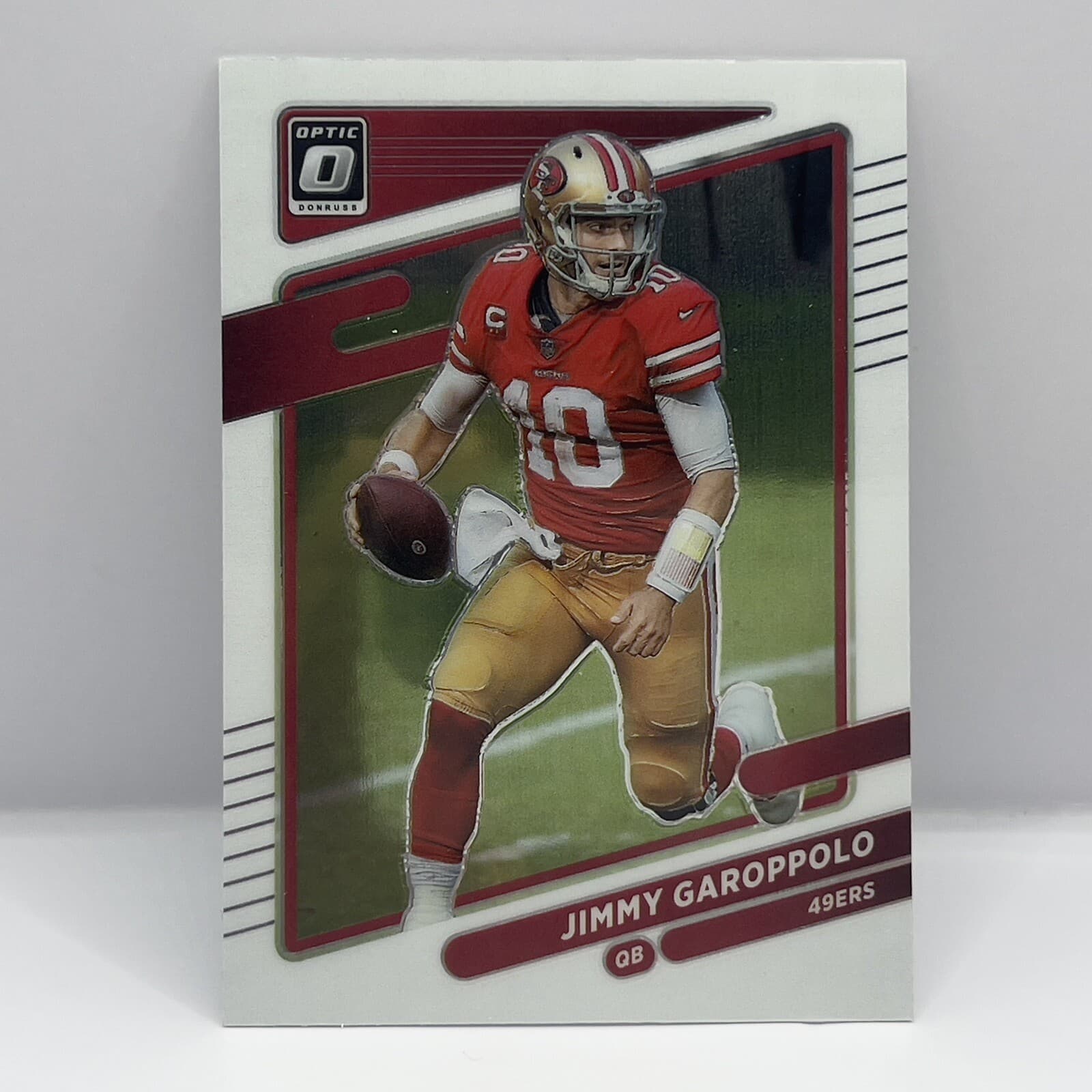 Jimmy Garoppolo 2021 panini Donruss Optic