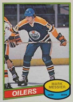 Mark Messier trading card