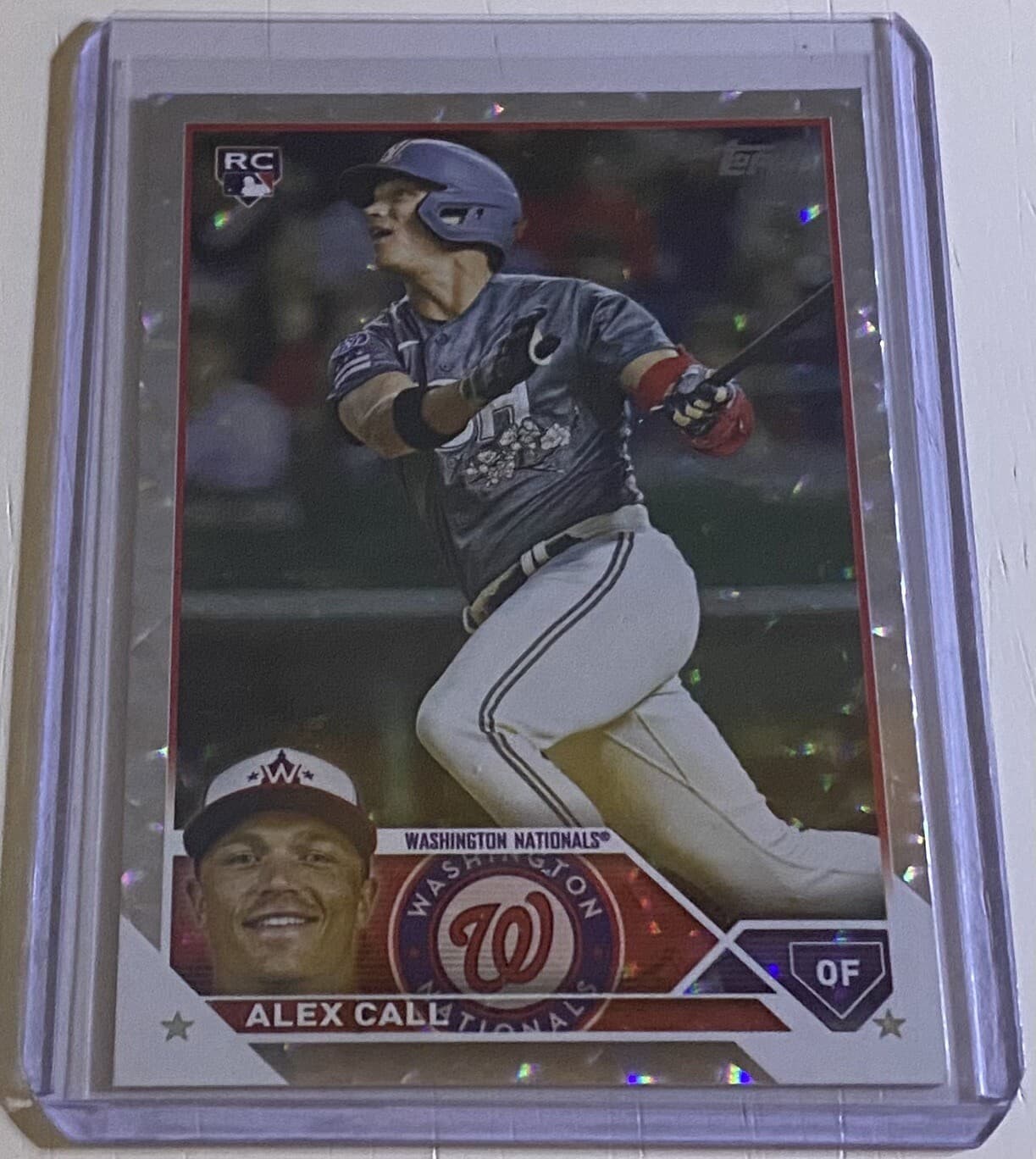 Alex Call trading card