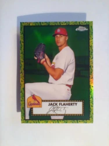 Jack Flaherty 2021 topps Topps Chrome Platinum Anniversary