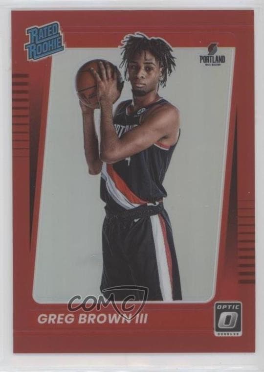 Greg Brown III trading card