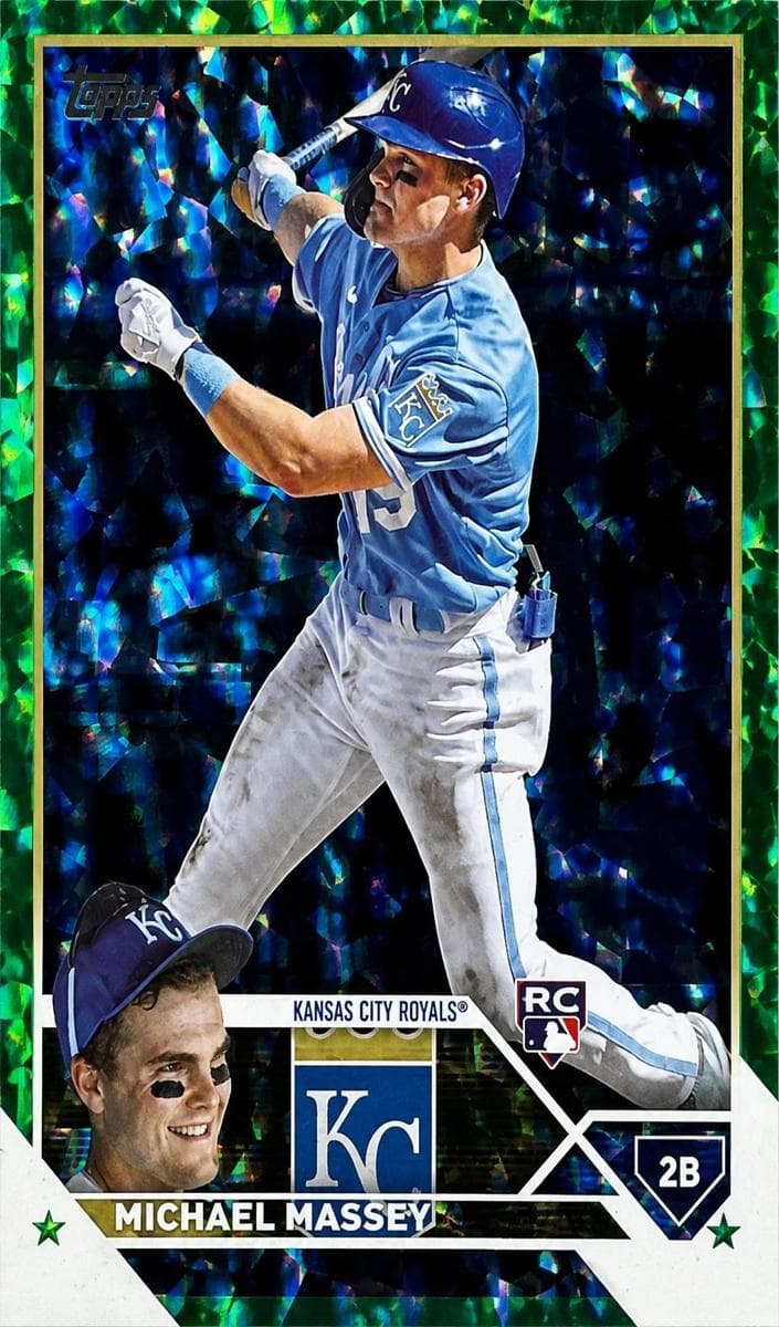 Michael Massey trading card