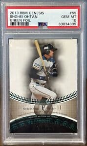 Shohei Ohtani 2013 BBM BBM Genesis