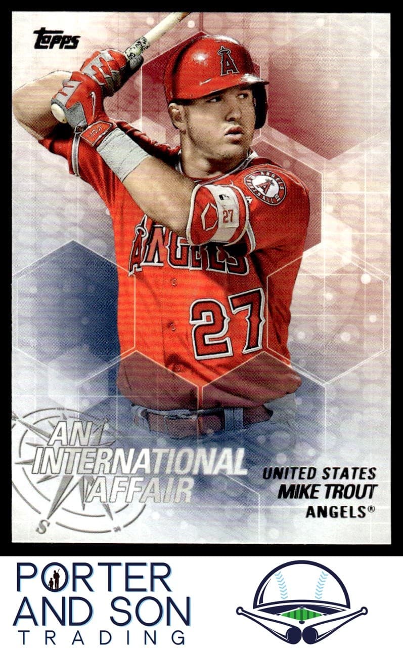 Mike Trout 2018 topps Topps Update