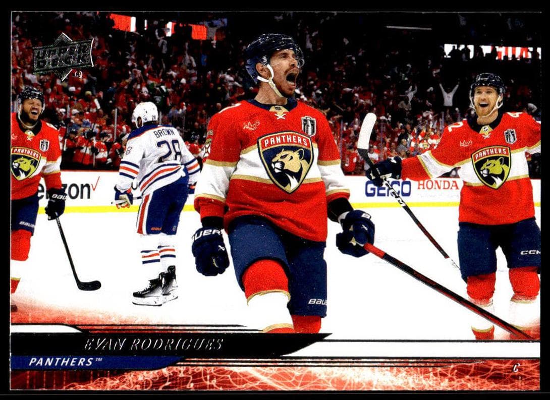 Evan Rodrigues trading card