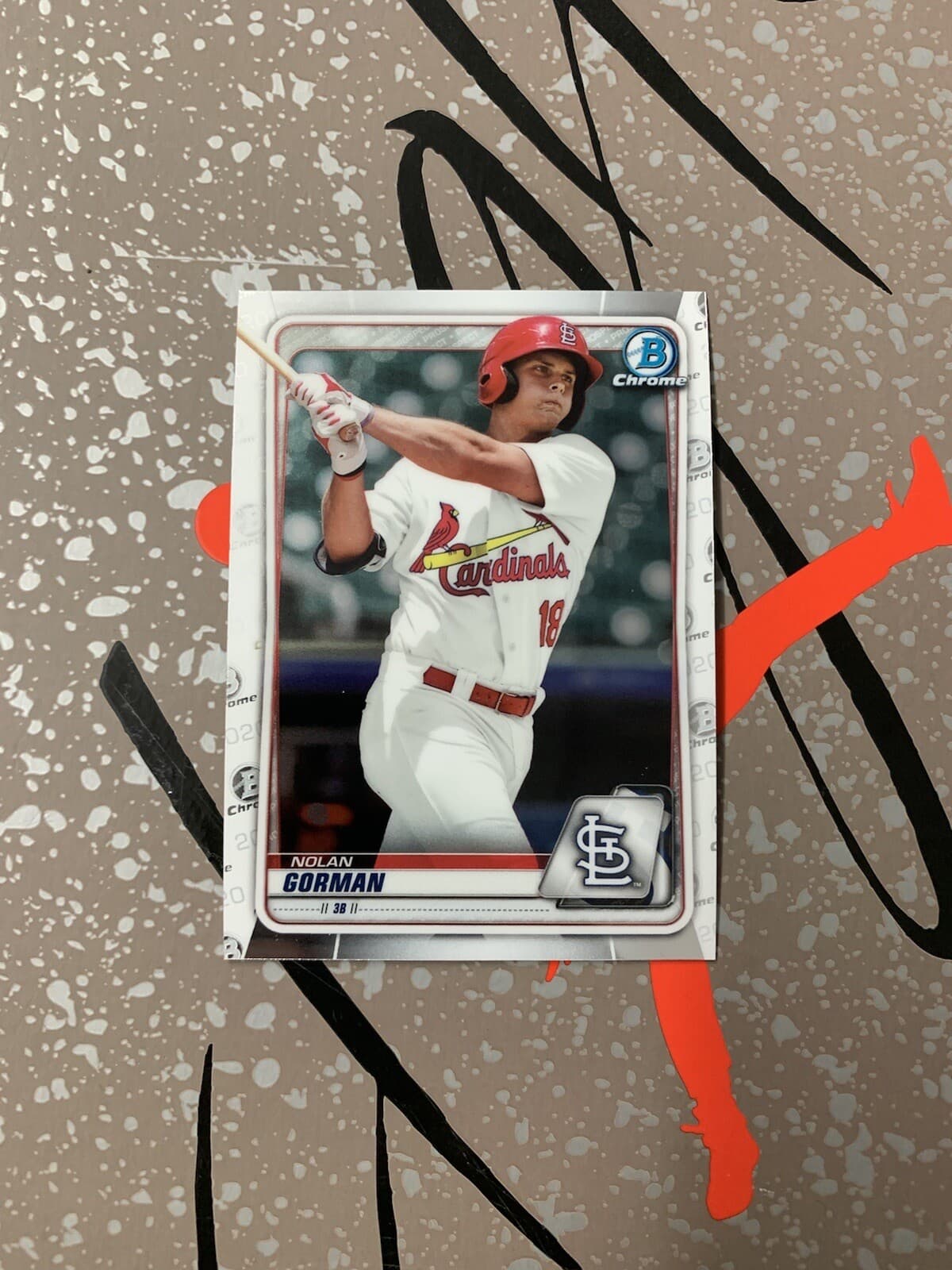 Nolan Gorman 2020 bowman Bowman