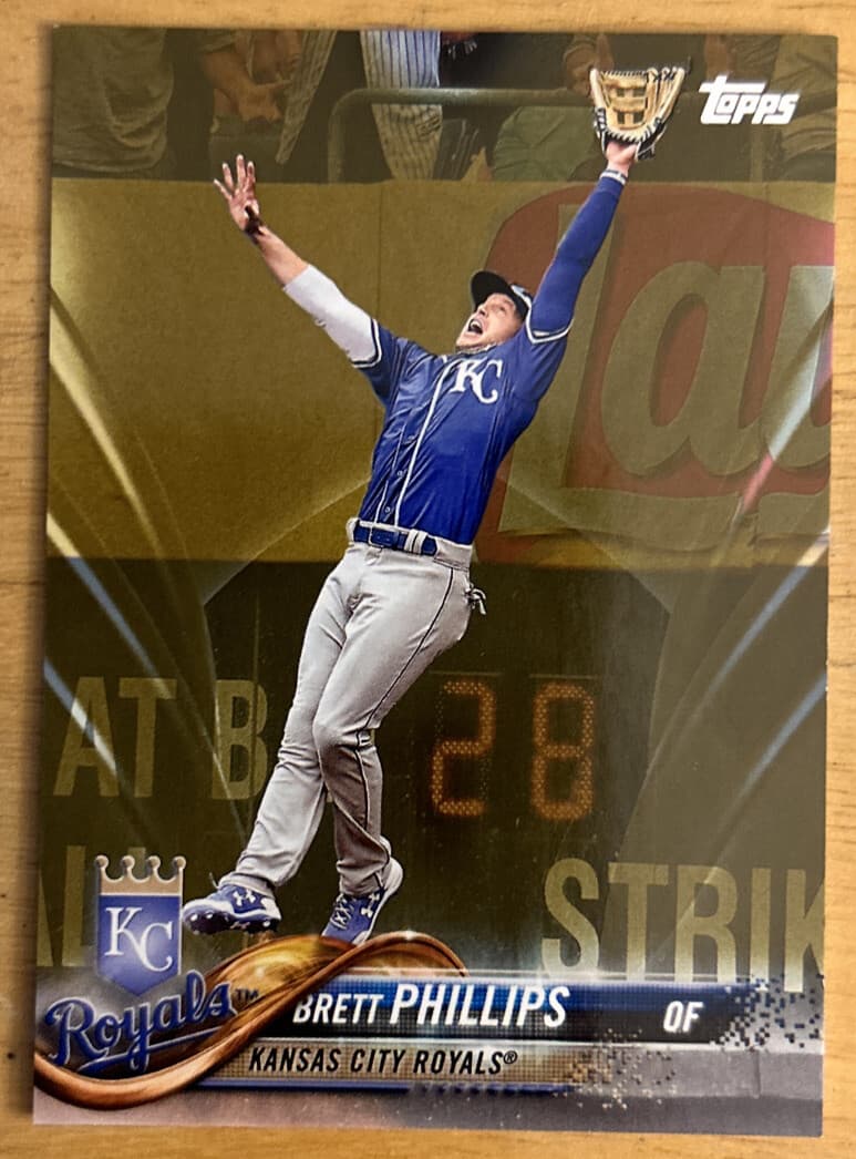 Brett Phillips trading card