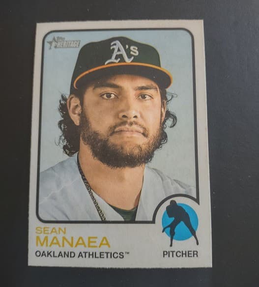 Sean Manaea trading card