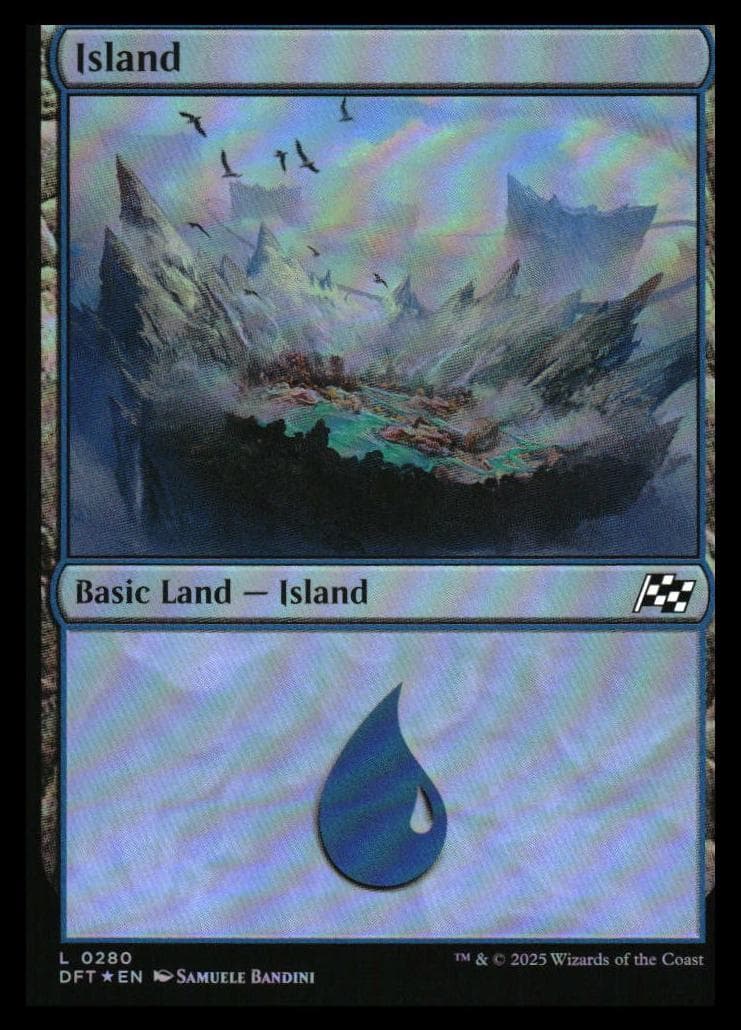 Island trading card