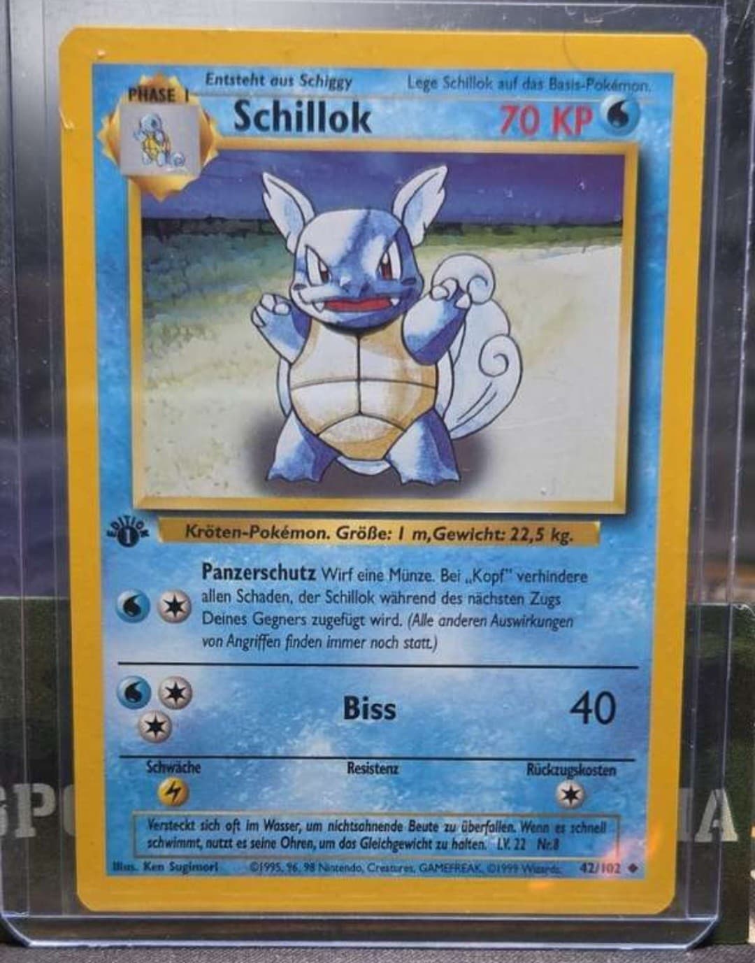 Wartortle 1999 pokemon_tcg Pokemon Game Shadowless
