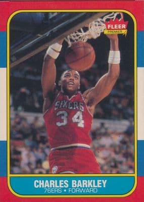 Charles Barkley trading card
